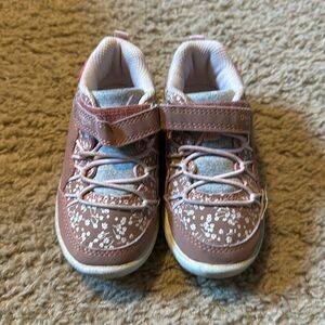 *4 for $15* Osh Kosh Pink Floral Sneakers